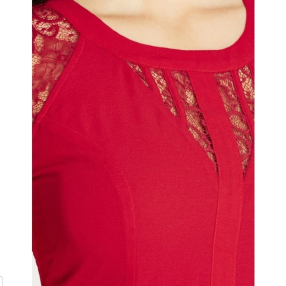 City Chic Ruby Lace Dress - Picture 2 of 6